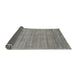 Thickness of Contemporary Gunmetal Gray Modern Rug, con2656