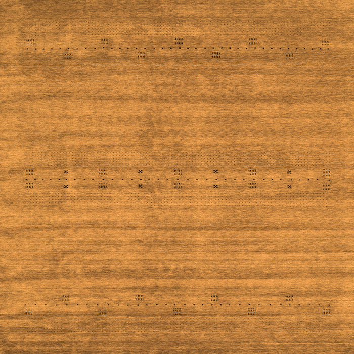 Serging Thickness of Abstract Orange Contemporary Rug, con2656org