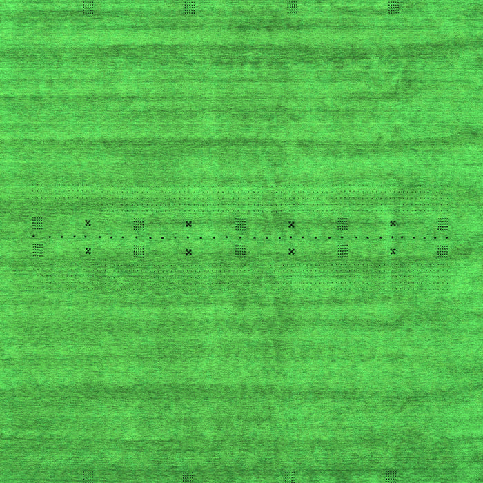 Abstract Green Contemporary Rug, con2656grn