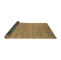 Sideview of Abstract Brown Contemporary Rug, con2656brn