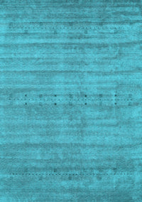 Abstract Light Blue Contemporary Rug, con2656lblu