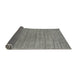 Thickness of Contemporary Gray Modern Rug, con2657