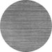 Square Abstract Gray Contemporary Rug, con2657gry