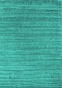 Abstract Turquoise Contemporary Rug, con2657turq