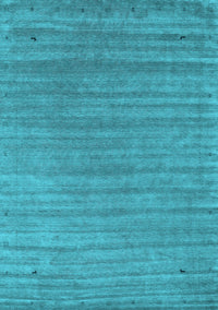 Abstract Light Blue Contemporary Rug, con2657lblu