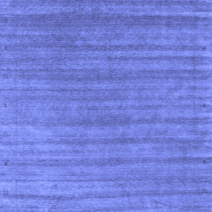 Abstract Blue Contemporary Rug, con2657blu