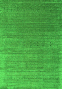 Abstract Green Contemporary Rug, con2658grn