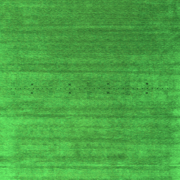 Abstract Green Contemporary Rug, con2658grn