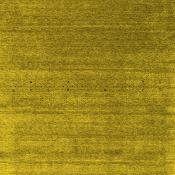 Abstract Yellow Contemporary Rug, con2658yw