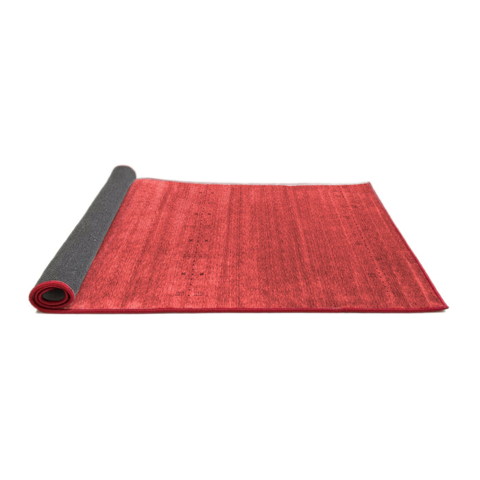 Abstract Red Contemporary Area Rugs