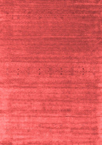 Abstract Red Contemporary Rug, con2658red