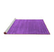 Sideview of Machine Washable Abstract Purple Contemporary Area Rugs, wshcon2658pur