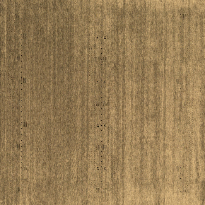 Square Abstract Brown Contemporary Rug, con2658brn