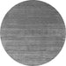 Square Abstract Gray Contemporary Rug, con2658gry