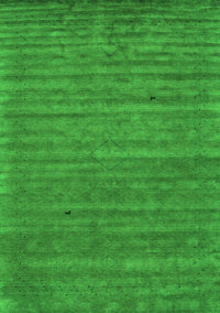 Abstract Green Contemporary Rug, con2659grn