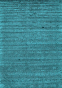 Abstract Light Blue Contemporary Rug, con2659lblu