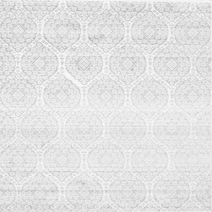 Serging Thickness of Abstract Gray Contemporary Rug, con265gry