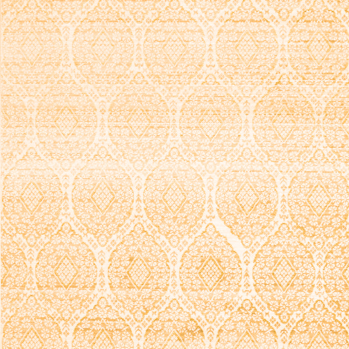 Abstract Orange Contemporary Rug, con265org