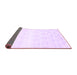 Sideview of Abstract Purple Contemporary Rug, con265pur