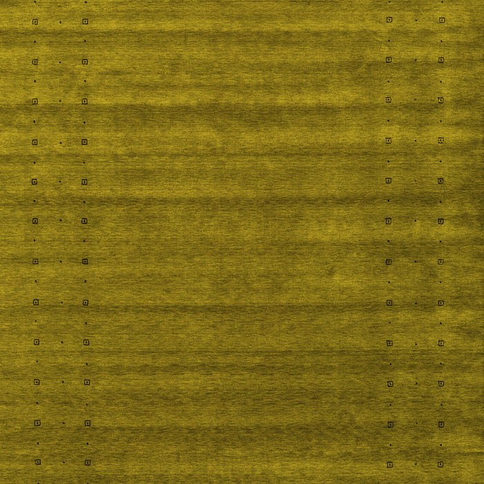 Abstract Yellow Contemporary Rug, con2660yw