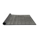 Thickness of Contemporary Gunmetal Gray Modern Rug, con2661