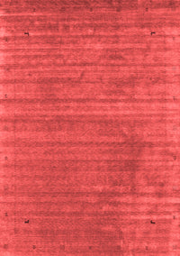 Abstract Red Contemporary Rug, con2661red