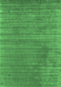 Abstract Emerald Green Contemporary Rug, con2661emgrn