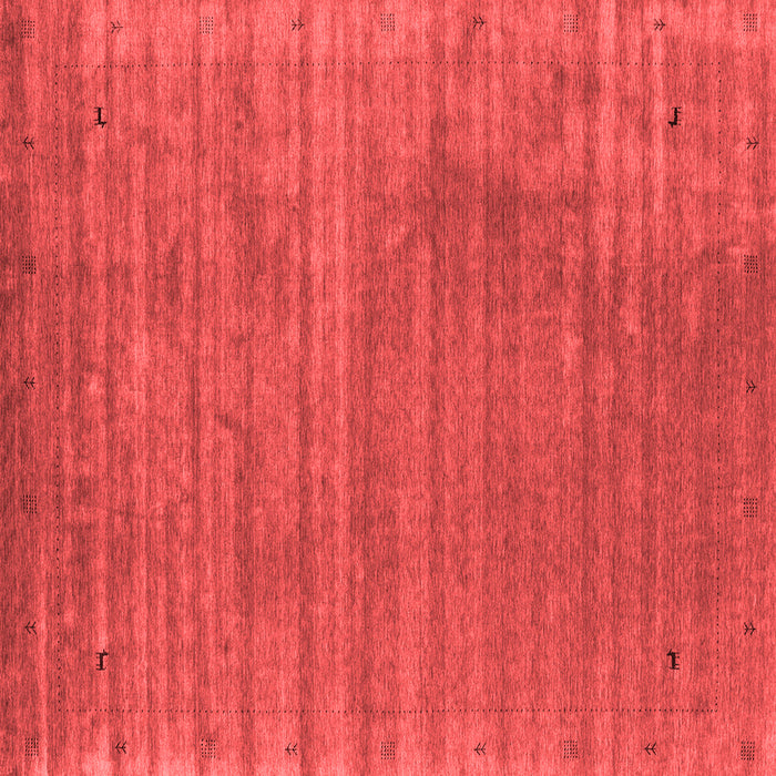 Machine Washable Abstract Red Contemporary Rug, wshcon2661red