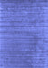 Abstract Blue Contemporary Rug, con2661blu