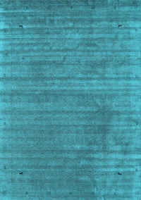 Abstract Light Blue Contemporary Rug, con2661lblu