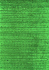 Abstract Green Contemporary Rug, con2661grn