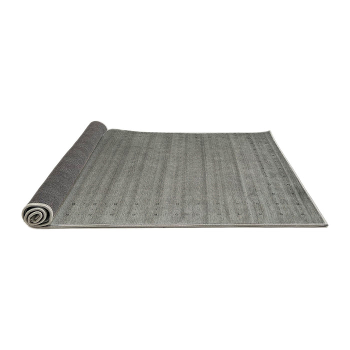 Thickness of Contemporary Smokey Gray Modern Rug, con2662