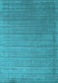 Abstract Light Blue Contemporary Rug, con2662lblu