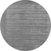 Square Abstract Gray Contemporary Rug, con2663gry