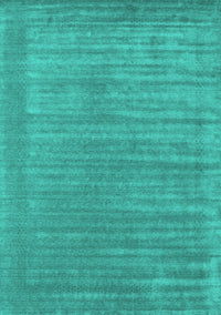 Abstract Turquoise Contemporary Rug, con2663turq