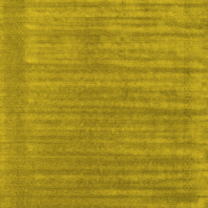 Abstract Yellow Contemporary Rug, con2663yw