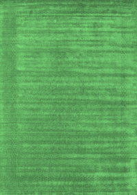 Abstract Emerald Green Contemporary Rug, con2663emgrn