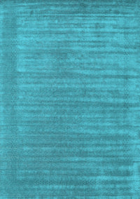 Abstract Light Blue Contemporary Rug, con2663lblu