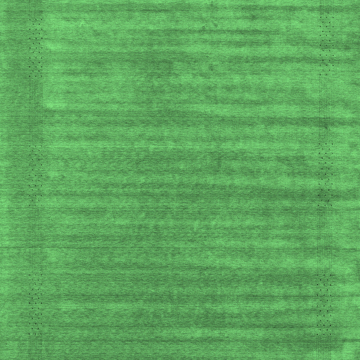 Machine Washable Abstract Emerald Green Contemporary Area Rugs, wshcon2663emgrn