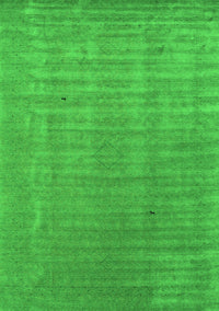 Abstract Green Contemporary Rug, con2664grn