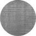 Square Abstract Gray Contemporary Rug, con2664gry