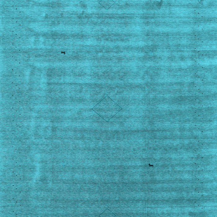 Abstract Light Blue Contemporary Rug, con2664lblu