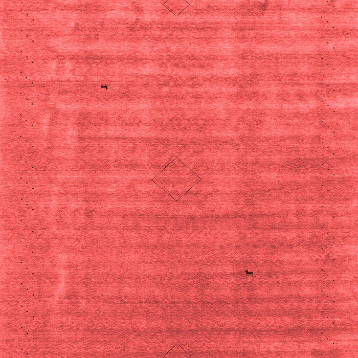 Machine Washable Abstract Red Contemporary Rug, wshcon2664red