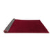 Sideview of Abstract Pink Contemporary Rug, con2665pnk