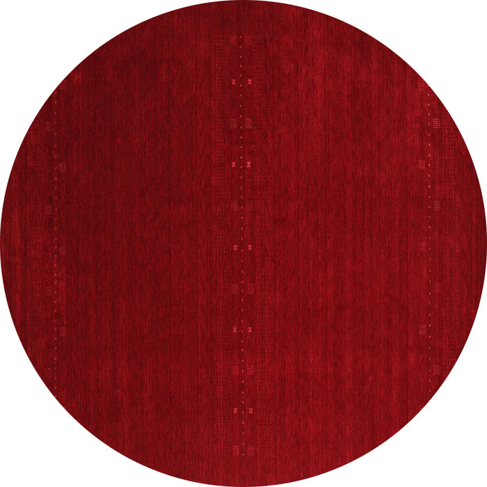 Machine Washable Abstract Red Contemporary Rug, wshcon2665red
