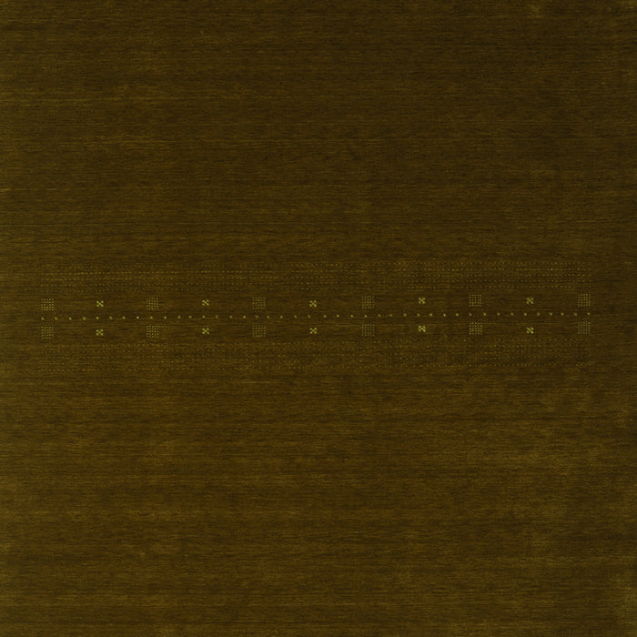 Serging Thickness of Machine Washable Abstract Green Contemporary Area Rugs, wshcon2665grn