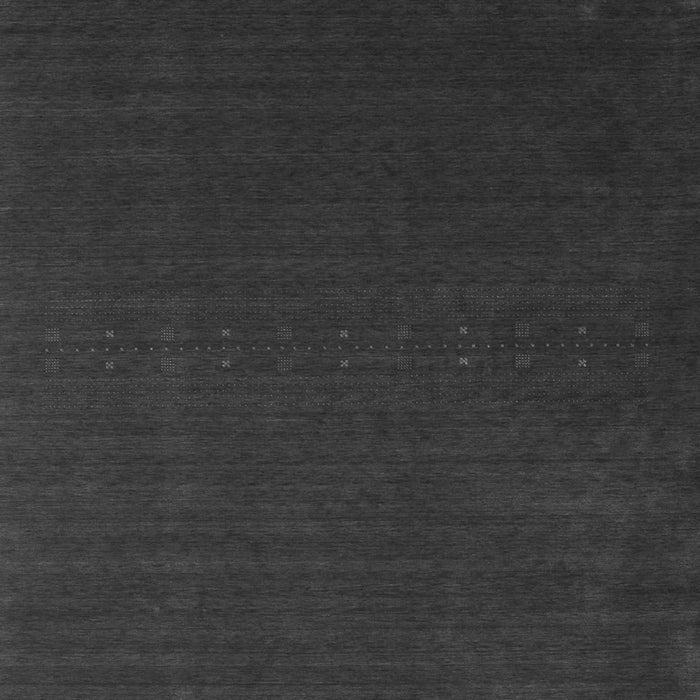 Serging Thickness of Machine Washable Abstract Gray Contemporary Rug, wshcon2665gry