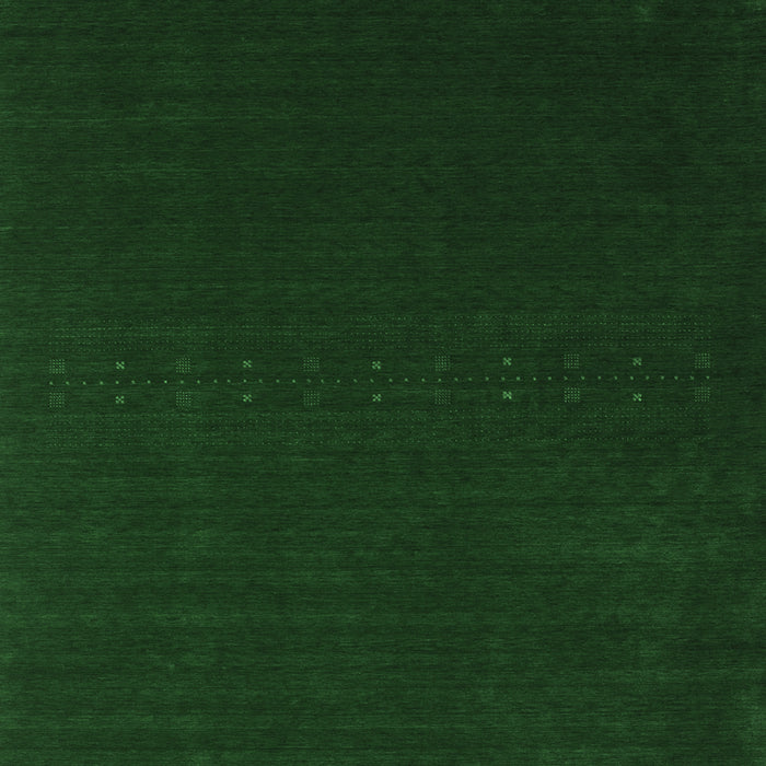 Abstract Emerald Green Contemporary Rug, con2665emgrn