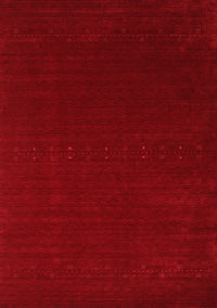 Abstract Red Contemporary Rug, con2665red