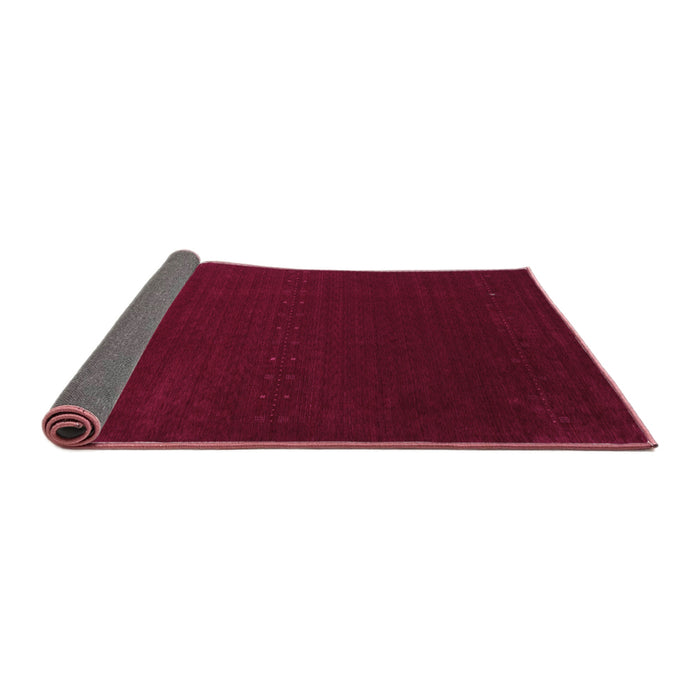 Sideview of Abstract Purple Contemporary Rug, con2665pur
